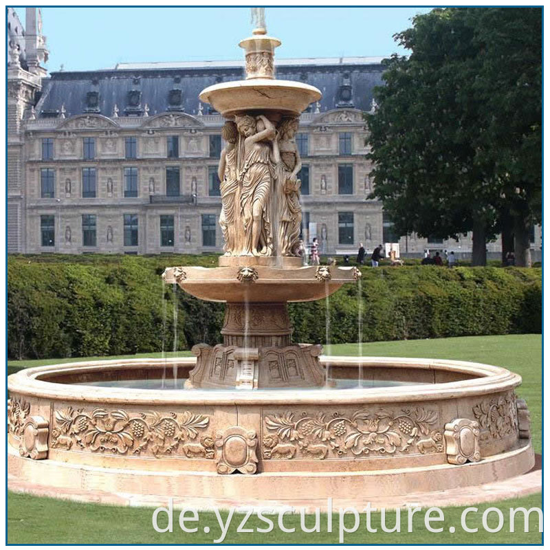 outdoor water fountains 